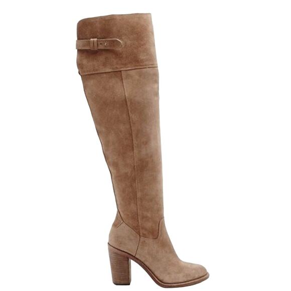Dolce Vita Taupe Moana over knee Boots Sz 8 like new worn 2 times - Picture 2 of 2